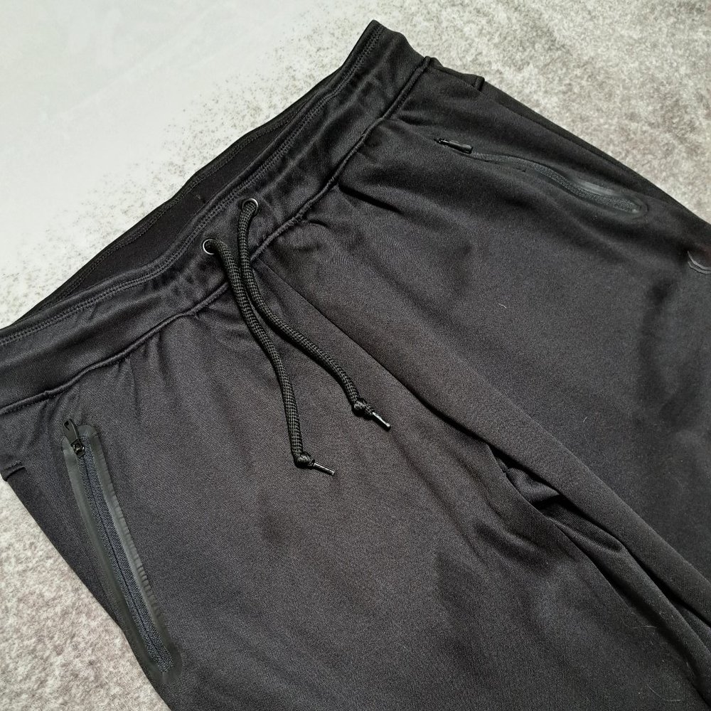 Men's Spyder Active Tech Fleece Black Jogger Sweat Pants Sweats Size Large